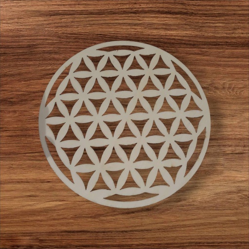 Plateau de rechargement fleur de vie